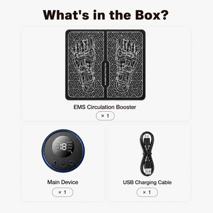 EMS Circulation Booster Mat with 19 Intensity Levels